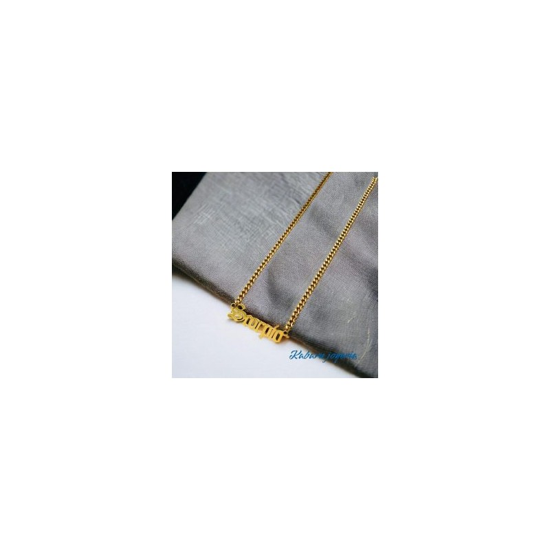 Collar acero inoxidable signo zodiacal Scorpion
