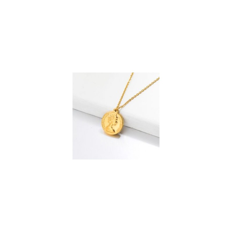 Collar dorado Elizabeth Acero inoxidable 316L