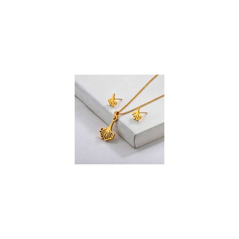 Conjunto económico acero inoxidable moda doble hoja